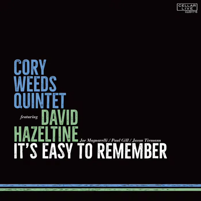 It's Easy to Remember by Cory Weeds — album cover